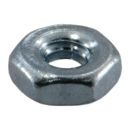 Midwest Fastener Hex Nut, M1.6-0.35, Steel, Class 8, Zinc Plated, 30 PK 79642
